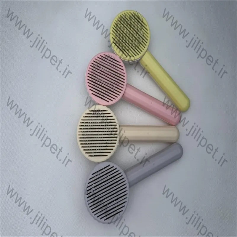 برس دکمه تخلیه دار طرح دماغ خوکی
