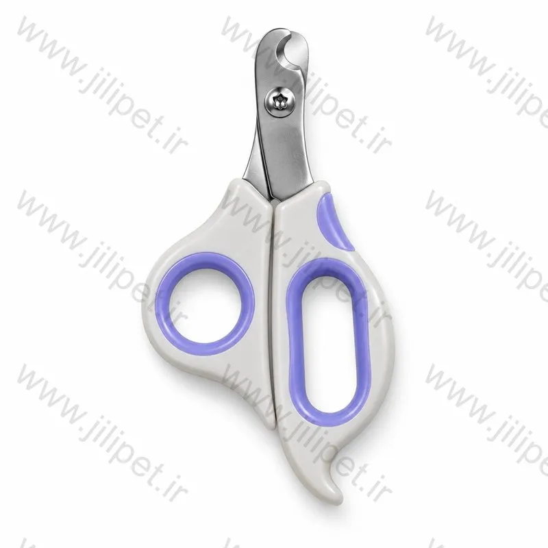 ناخن گیر قیچی بزرگ دسته دو رنگ