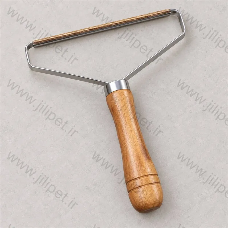 پرزگیر دسته چوبی