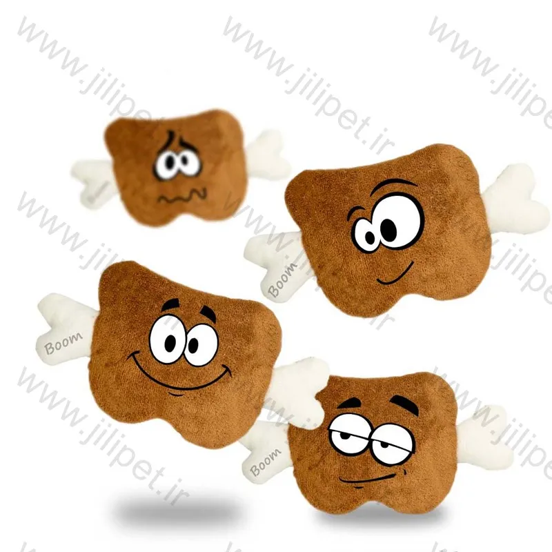 اسباب بازی پارچه ای مدل استخوان دور پیچ
